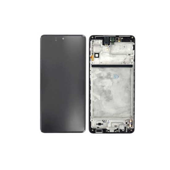 TOUCH+DISPLAY COM FRAME SAMSUNG GALAXY M62/M625/E625/F62 2021 6.7" SERVICE PACK (GH82-25478A) PRETO